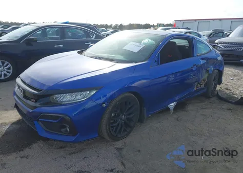 2020 Honda Civic Si Coupe z USA, uszkodzony, nr VIN 2HGFC3A52LH750997